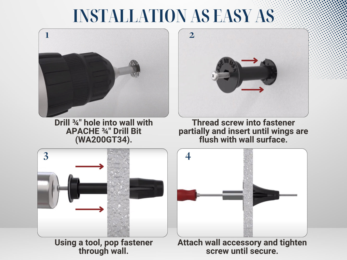 MASTER Anchor™ Fastener