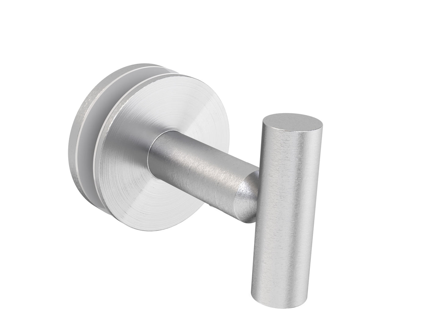 MODERN Elegance™ Single Robe Hook Glass Mounted