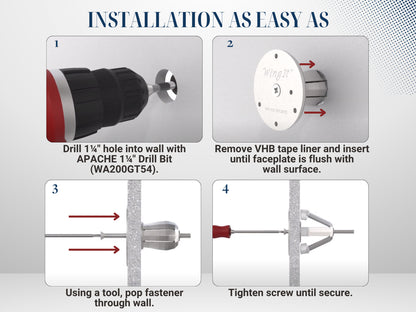 Grab Bar Fastener