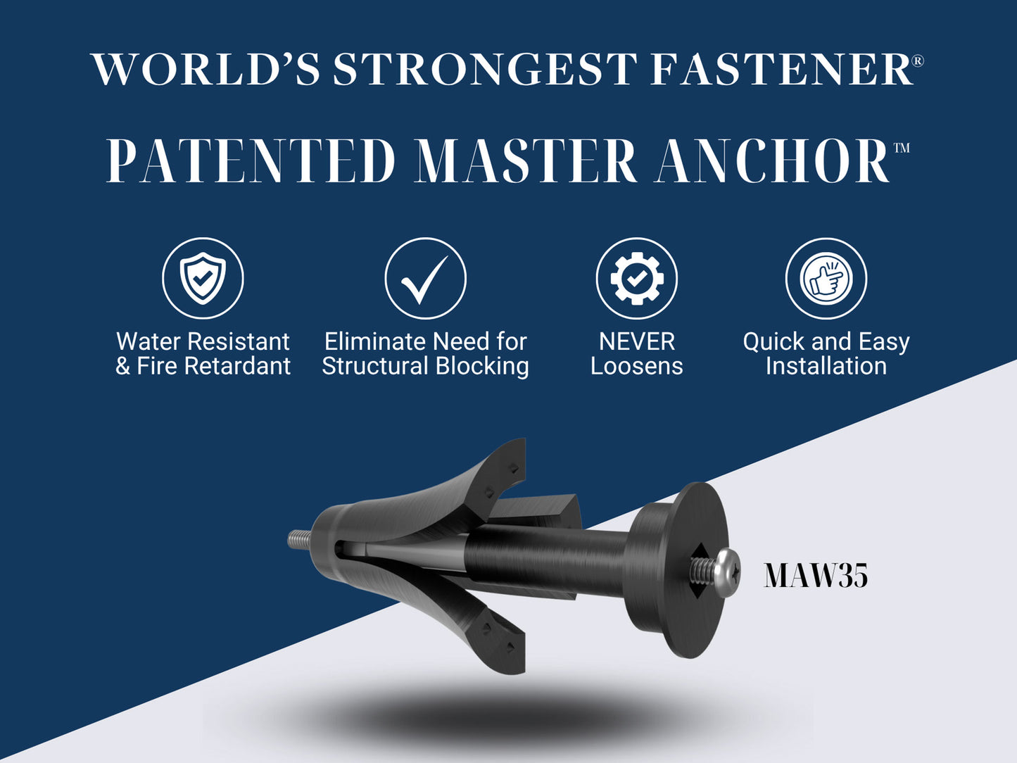 MASTER Anchor™ Fastener