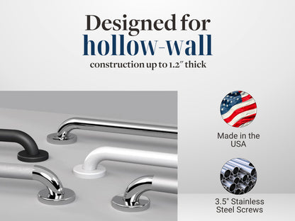 Structurally Engineered Grab Bar Fastener